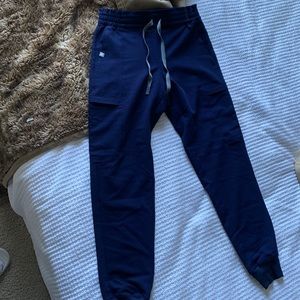 NWT XS FIGS NAVY JOGGERS SCRUBS